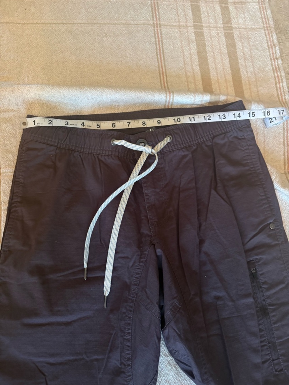 Vuori Women's Ripstop Pants Burgundy Purple Chestnut Size Small Style V412 - Picture 14 of 14